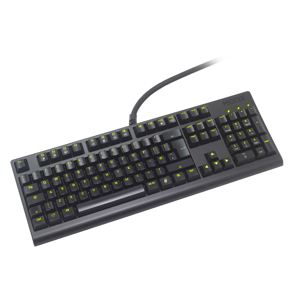 Bàn Phím Cơ Có Dây Mionix Zibal 60 LED Black Switch Full-size - Hàng Chính Hãng